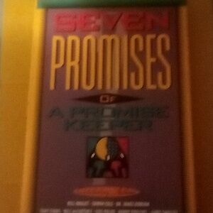 SEVEN PROMISES Of A PROMISE KEEPER HARDCOVER BOOK